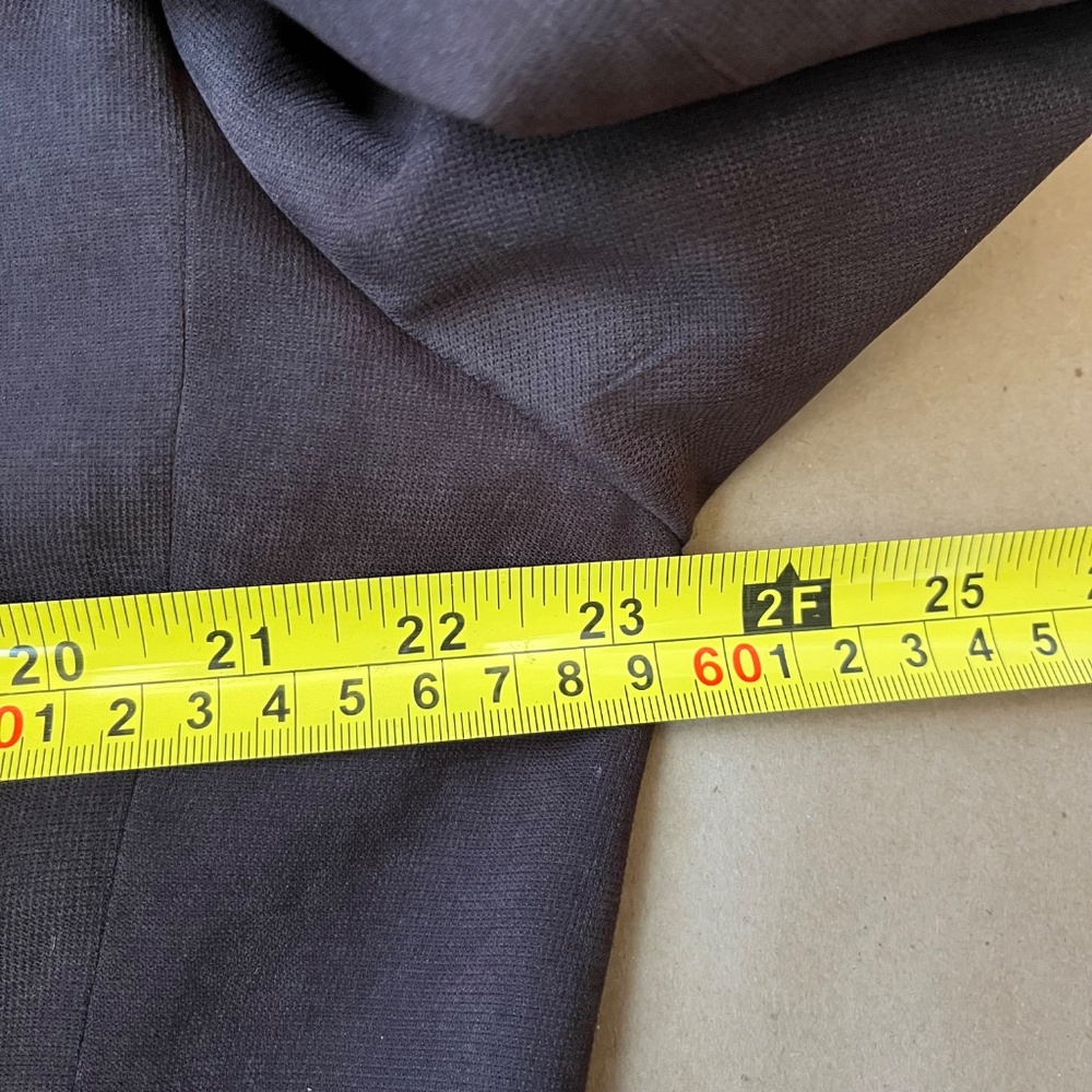 Lauren Ralph‎ Lauren Mens Sport Coat Blazer Chocolate Brown Classic Two Button - Picture 9 of 12